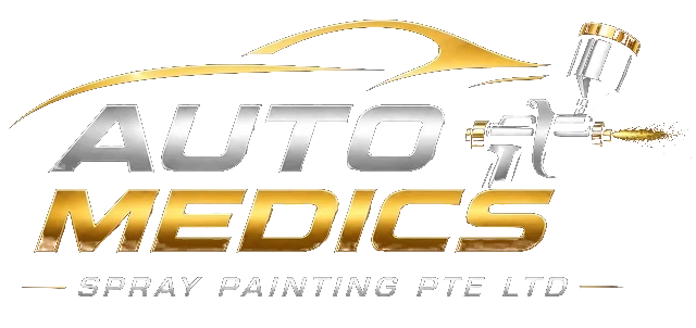 Auto Medics Spray Painting logo